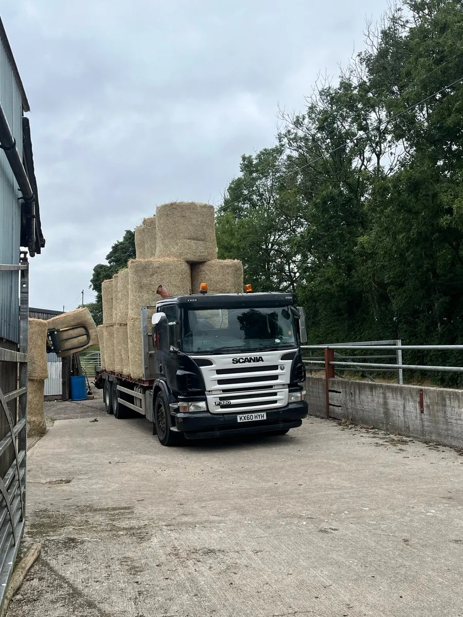 Rigid Lorry loads of Hay Delivered North and South