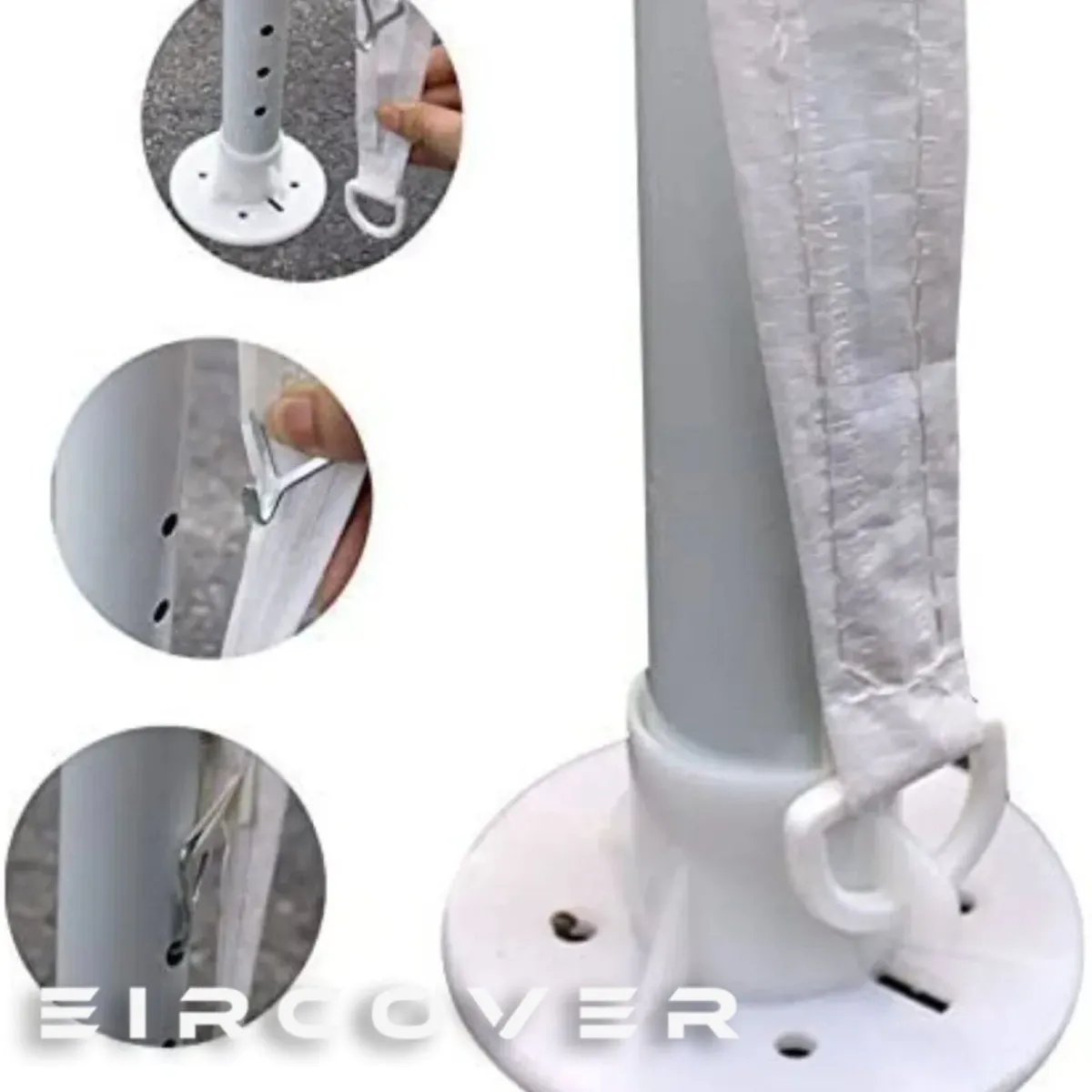 Marquee Canopy  Party Tent  3m x 9m White - Image 4