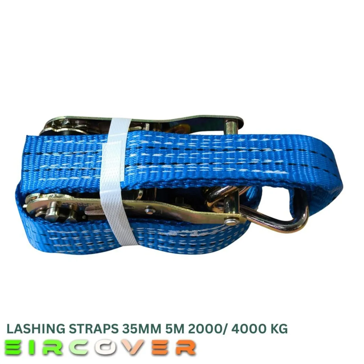Heavy Duty Ratchet Straps 35mm 5m 2000/ 4000 kg Bl - Image 1