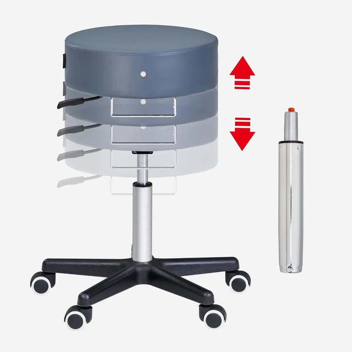 Master Massage Glider Ergonomic Round Swivel - Image 3