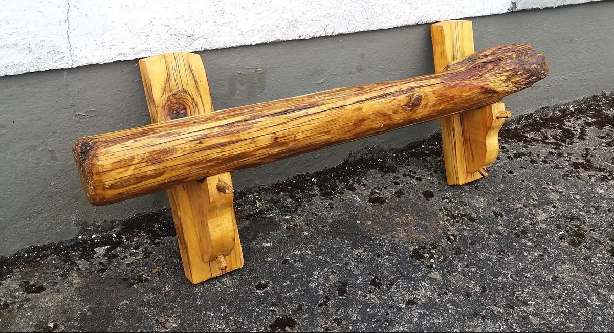 NEW Rustic Driftwood Floating Mantle / Shelf - Image 2
