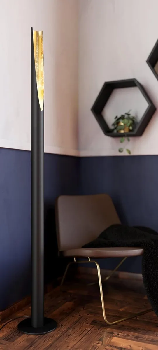 1-Flame Floor Lamp Steel Rod and Colours Socket - Image 3