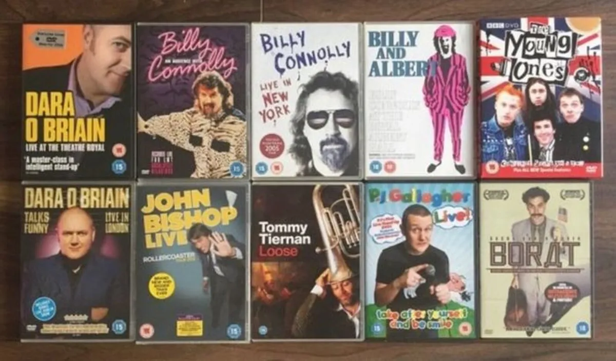 DVDs - Comedy and Movies  €5 each or 3 for €12 - Image 1