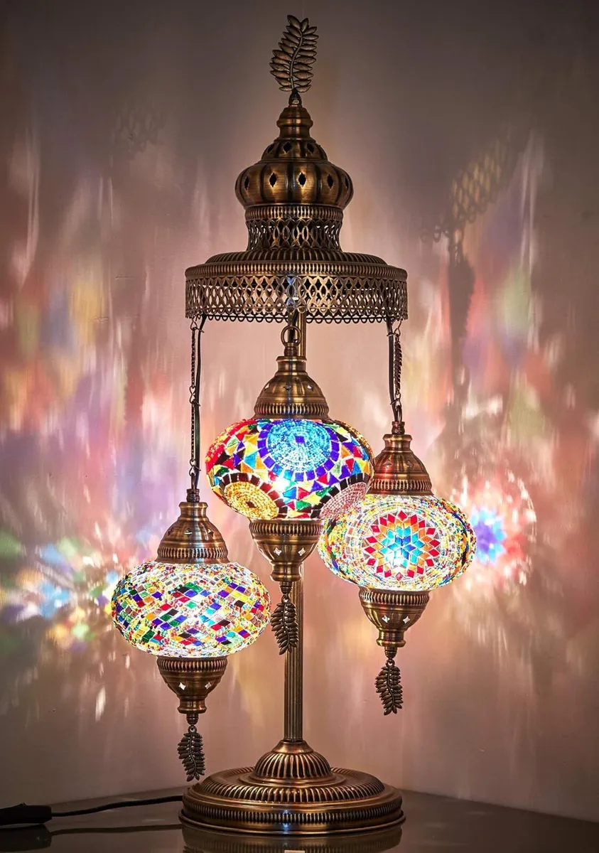 3 Big Globes Magnificent Handmade Turkish - Image 4