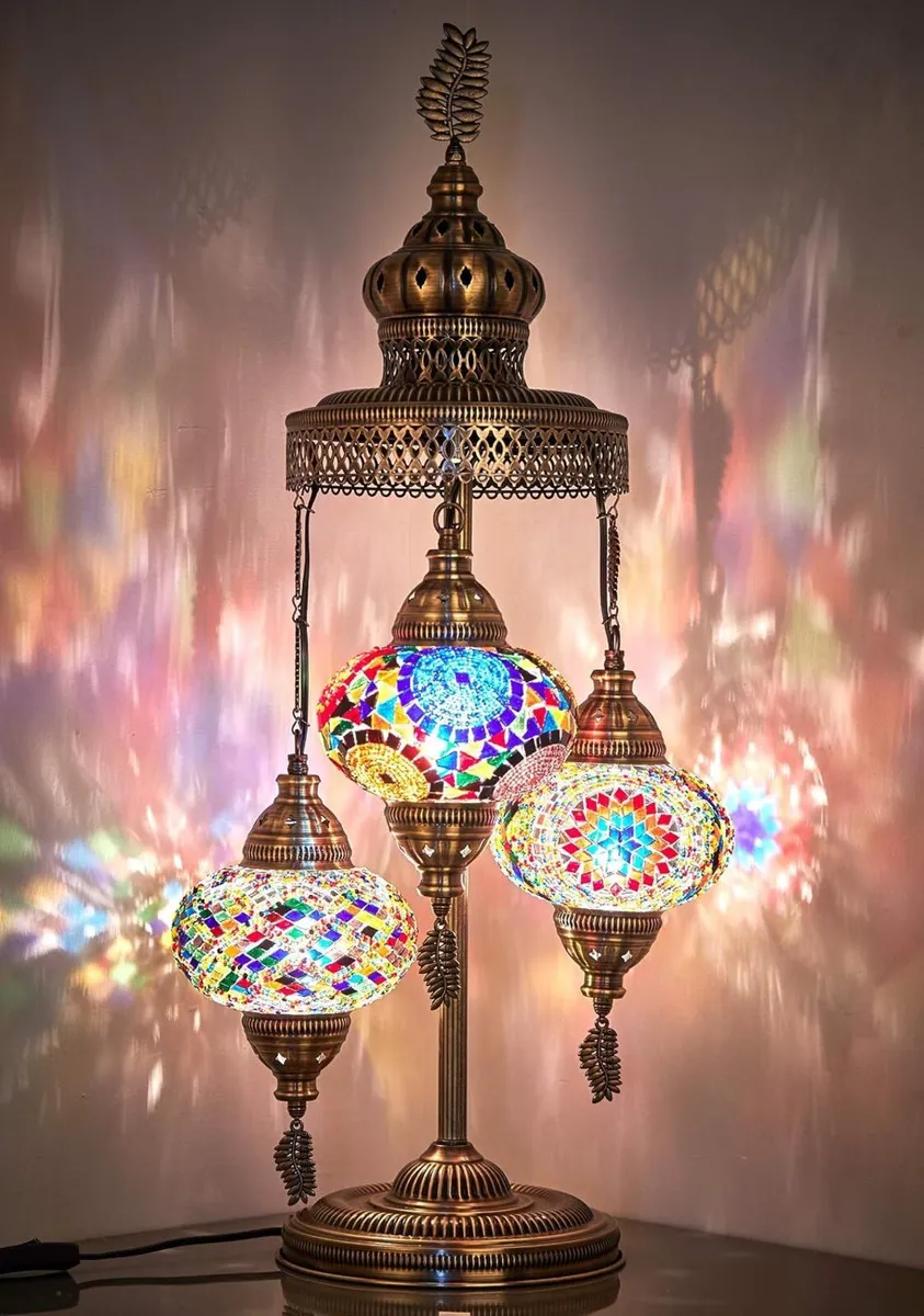 3 Big Globes Magnificent Handmade Turkish - Image 1