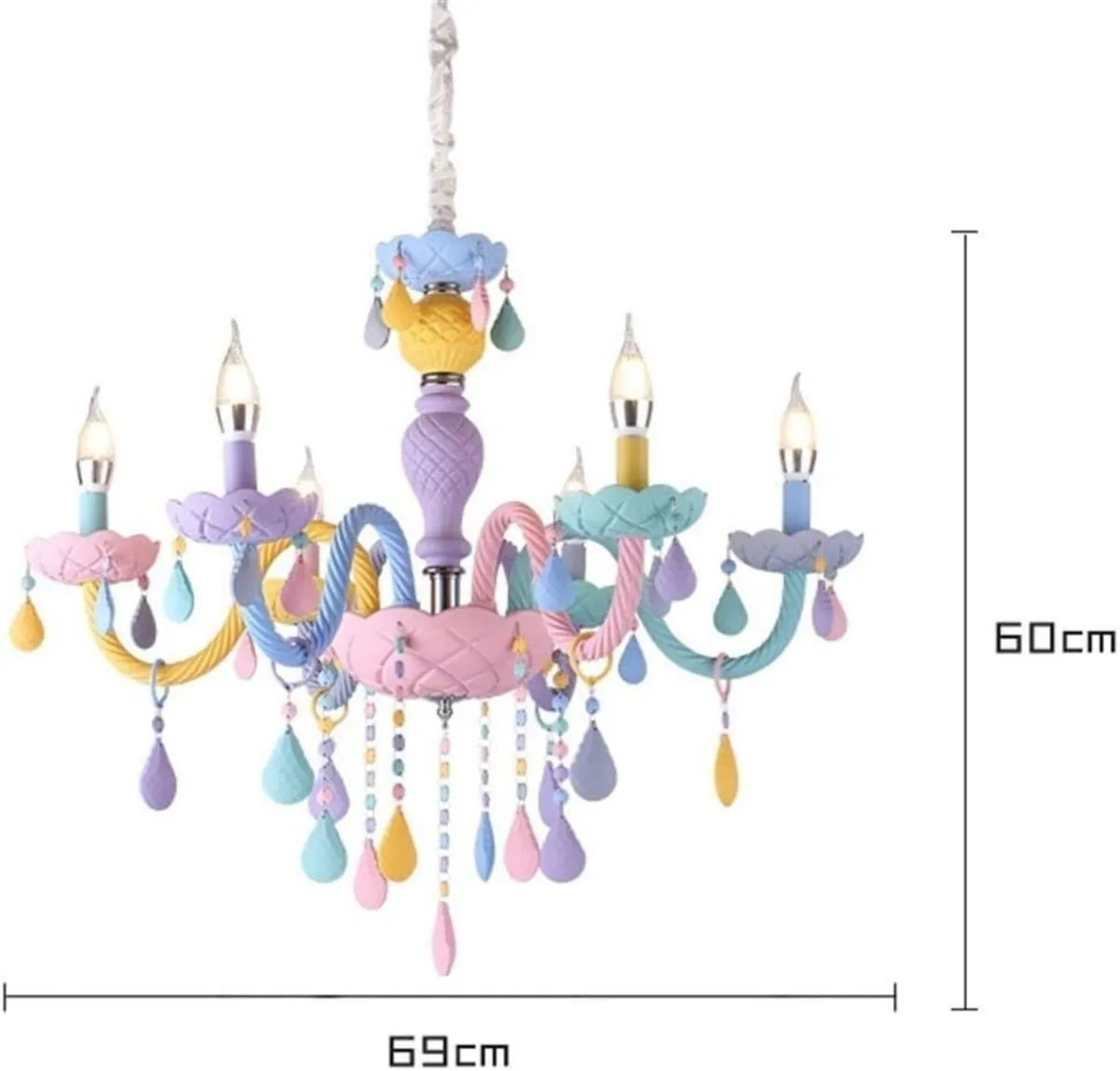 K9 Crystal Chandelier Pendent Ceiling Light - Image 4