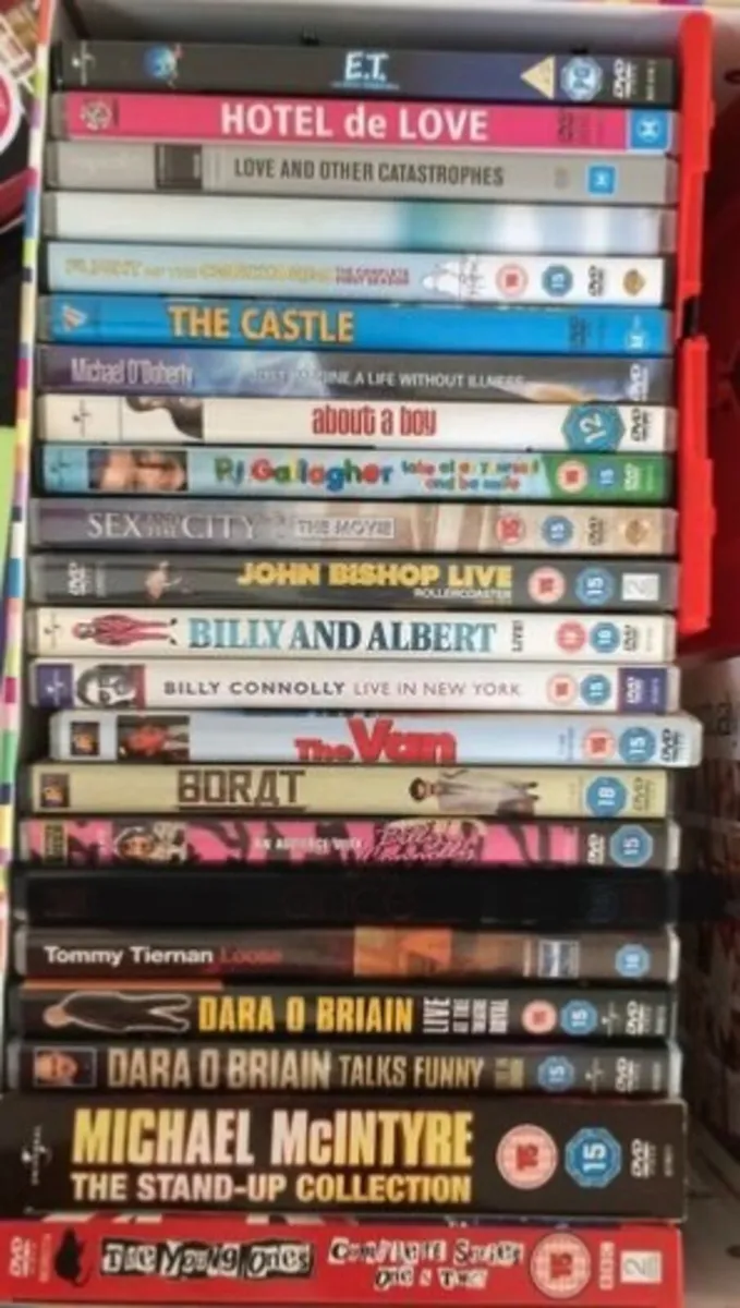 DVDs - Comedy and Movies  €5 each or 3 for €12 - Image 2