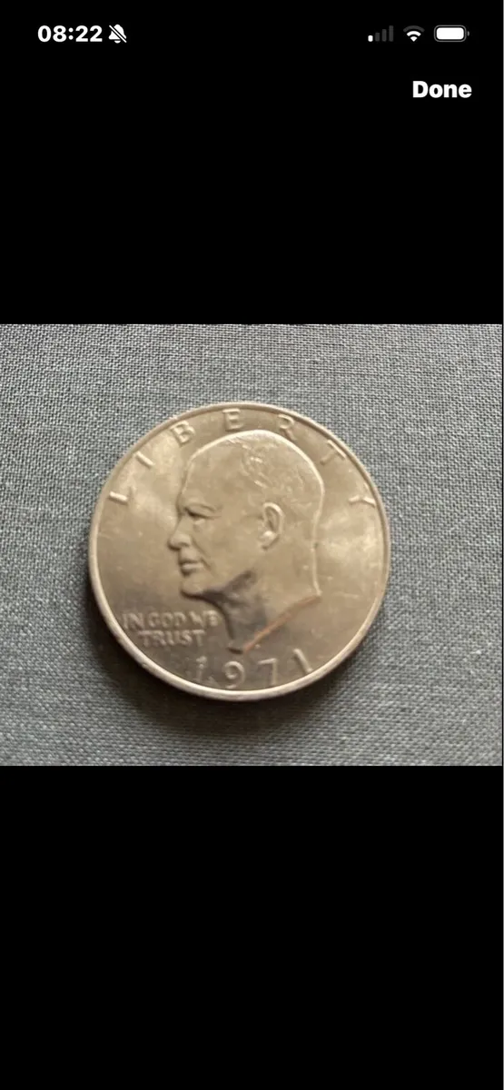 1971 Liberty Eisenhower One Dollar Coin - Image 2