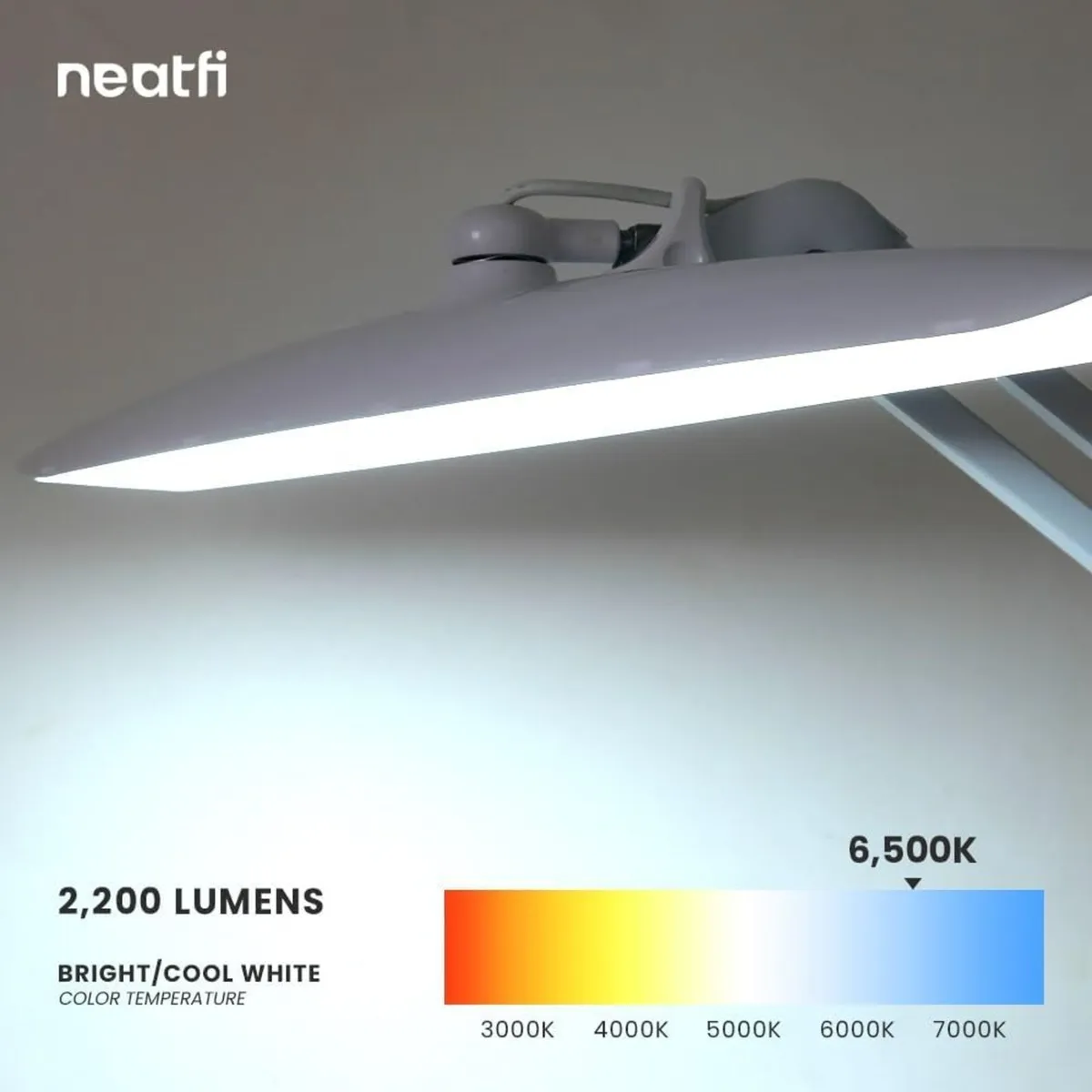 Xl Lumens 24W LED Desk Lamp 4-Level Dimmable - Image 4