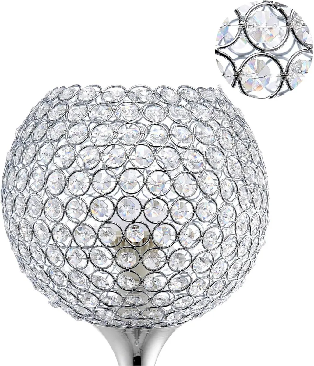 LED Floor Lamps for Living Room Modern Chrome - Image 3