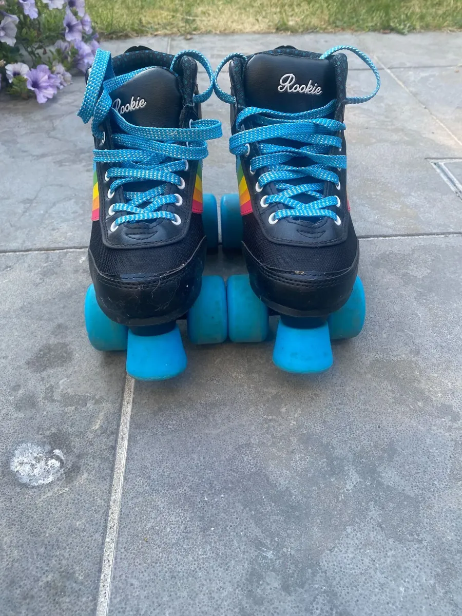 Rookie Forever Rainbow Quad Roller Skates – UK 2 - Image 2