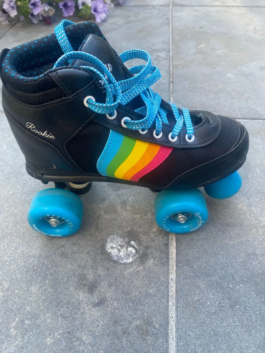 Rookie Forever Rainbow Quad Roller Skates – UK 2 - Image 3