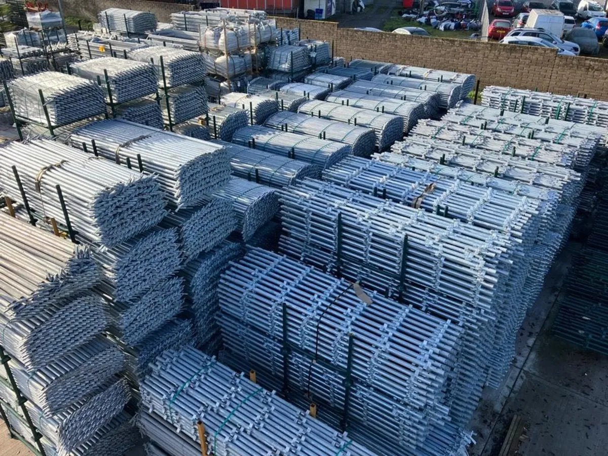 New Galvanised Scaffolding - Image 1