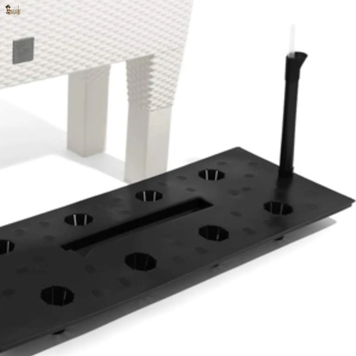 Bricoloco Planter with Self-Watering Balcony - Image 3