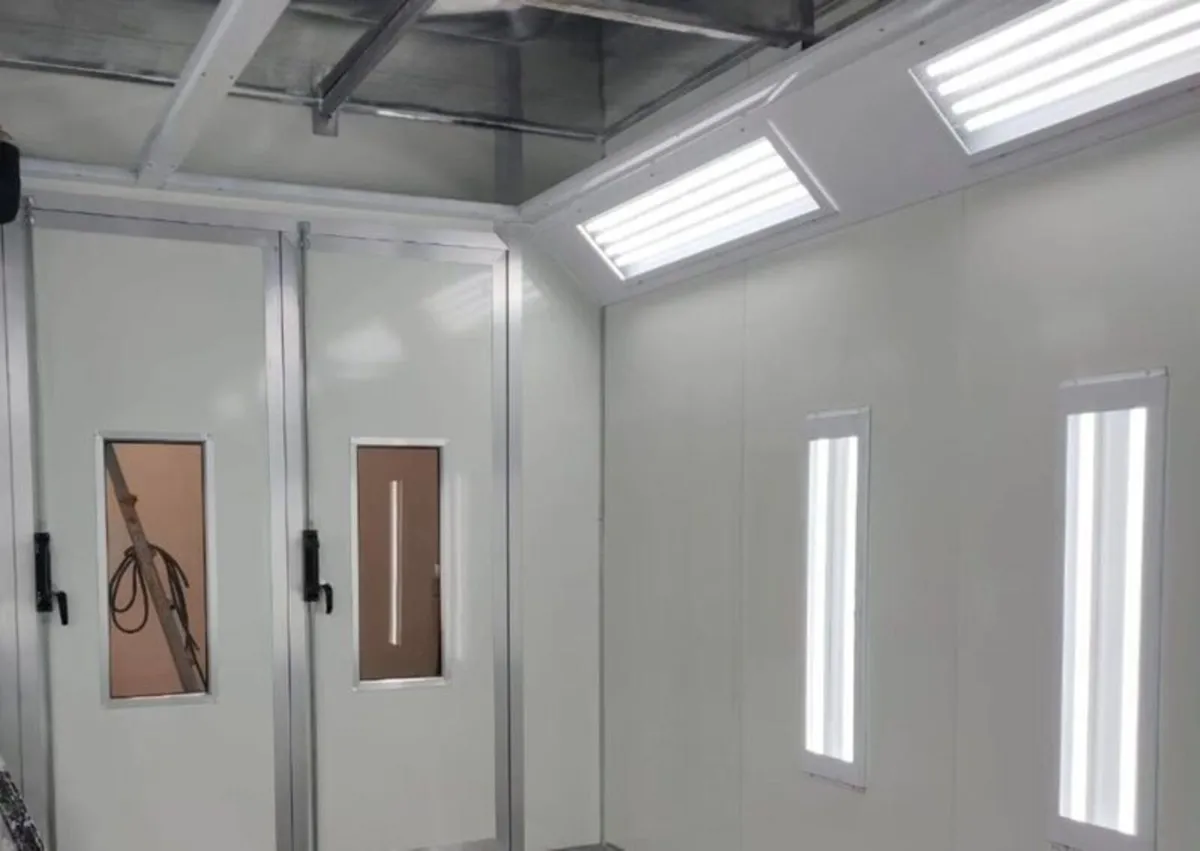 Industrial Water Curtain Spray Booth 6M * 4M - Image 1