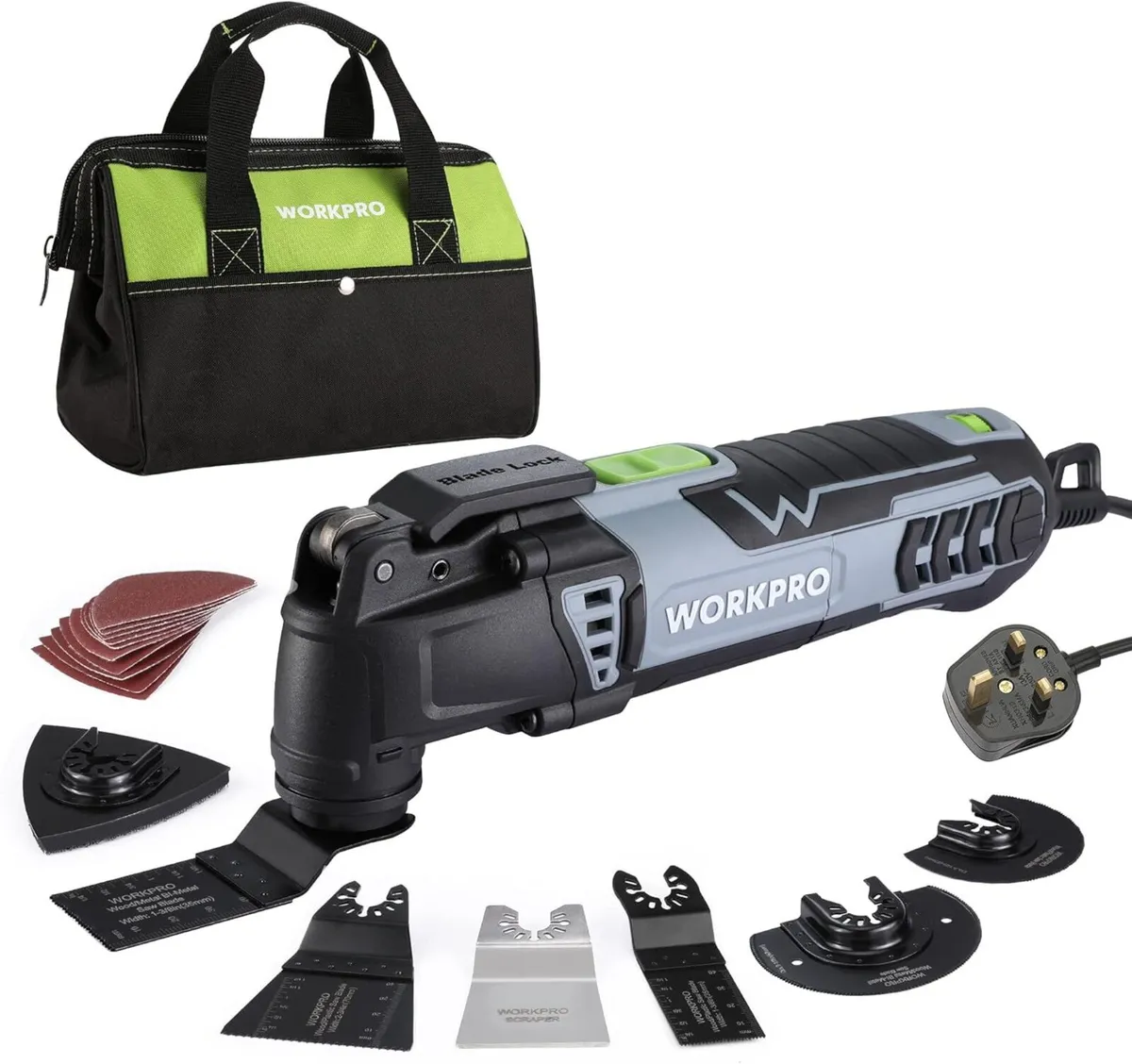 300W Oscillating Multi Tool Kit Rpm 7 Speed - Image 1