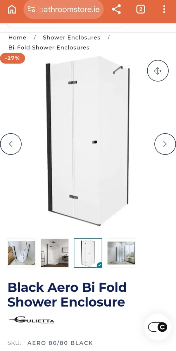 Glass Shower enclosure/doors - Image 3