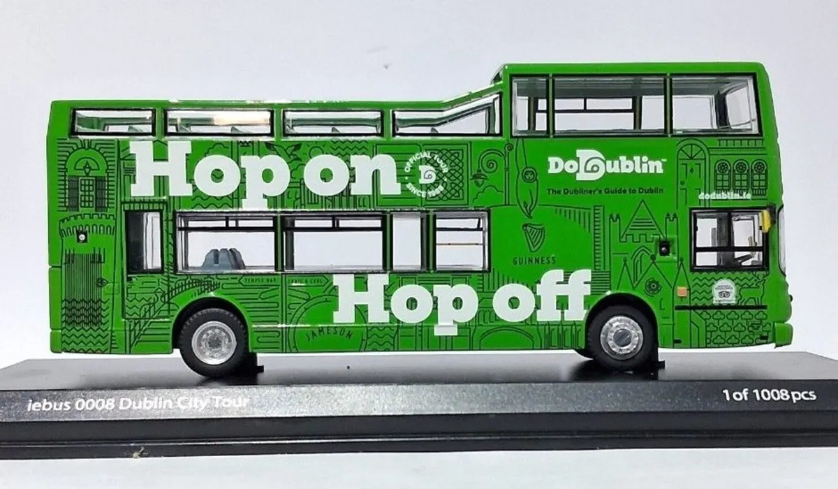 Open-Top Dublin CIty Tour Bus, Free Post. - Image 2