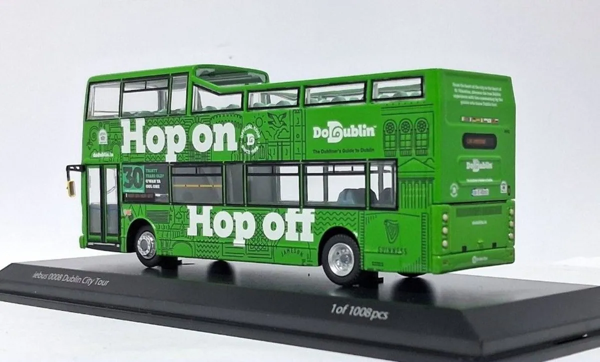 Open-Top Dublin CIty Tour Bus, Free Post. - Image 4