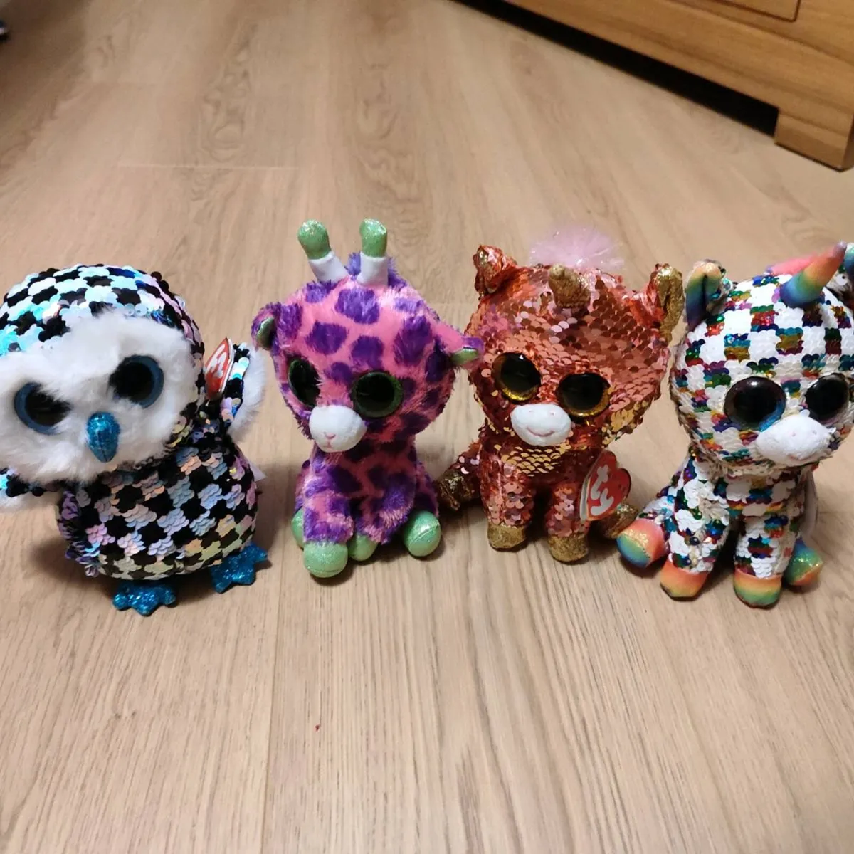 TY Beanie Boos Bundle – 4 Plush Toys - Image 1