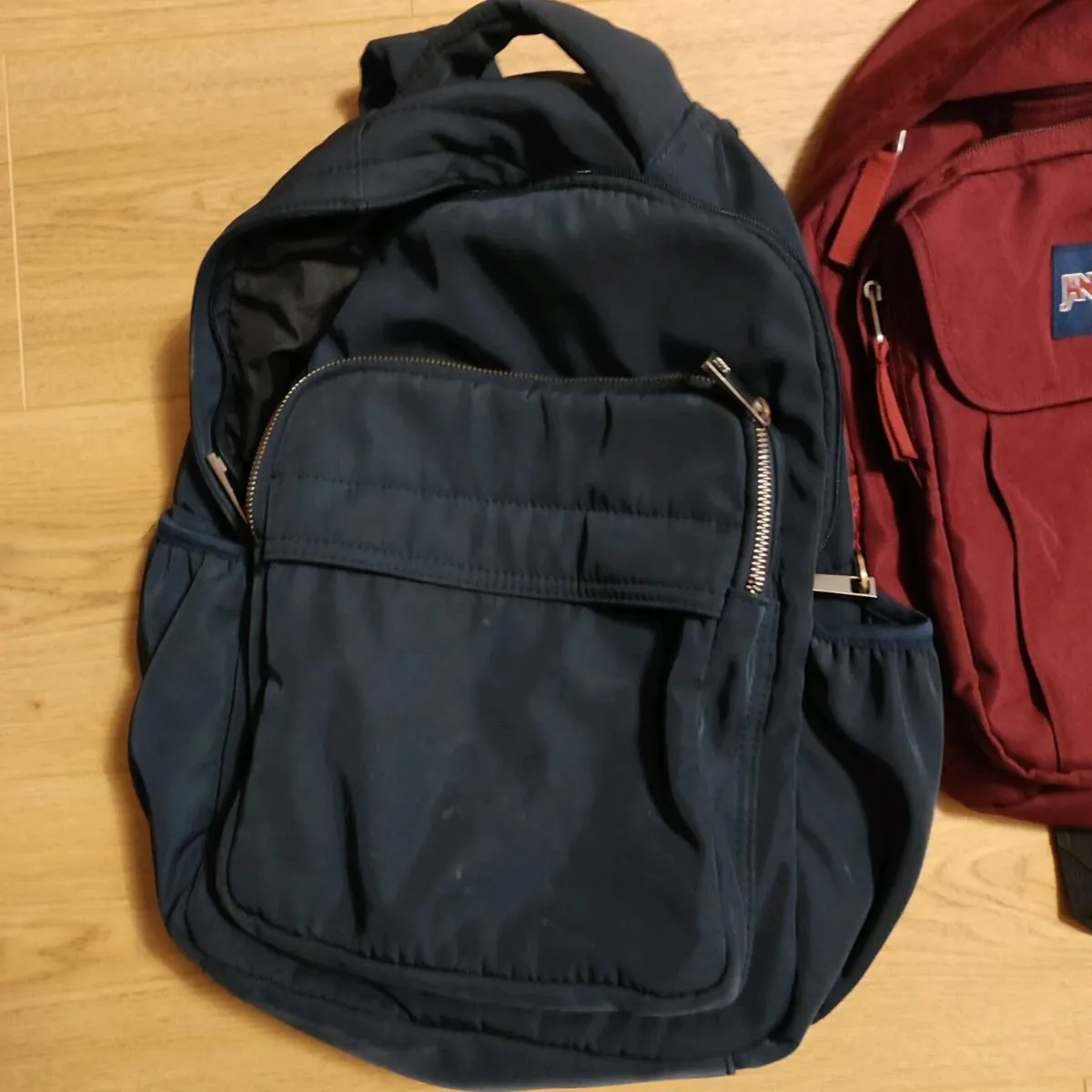3 Backpacks Bundle – JanSport & Casual School Bags - Image 2
