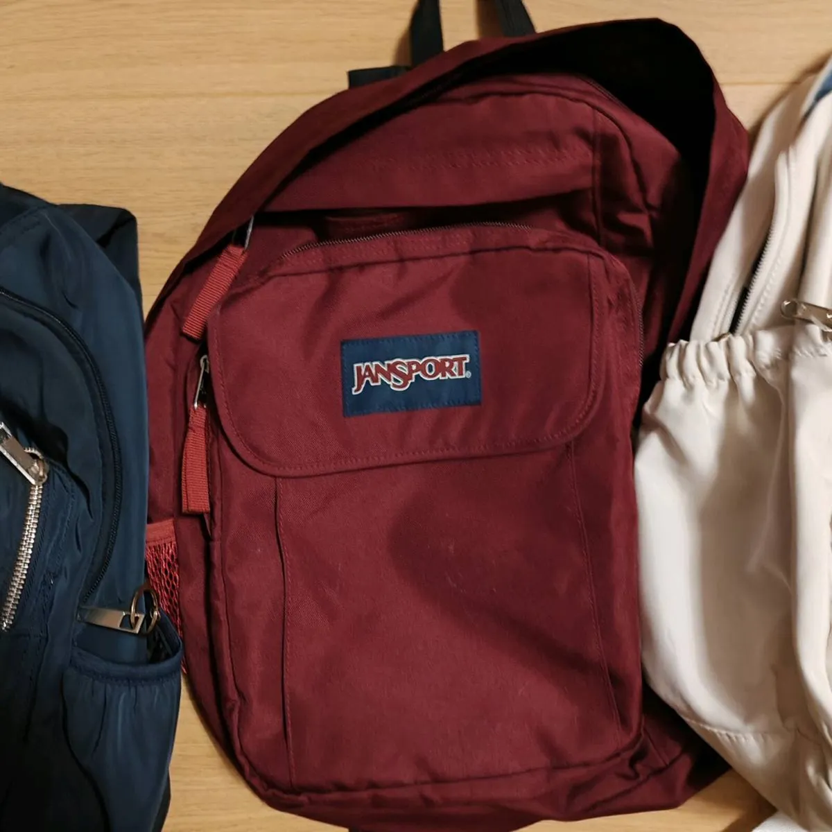 3 Backpacks Bundle – JanSport & Casual School Bags - Image 3