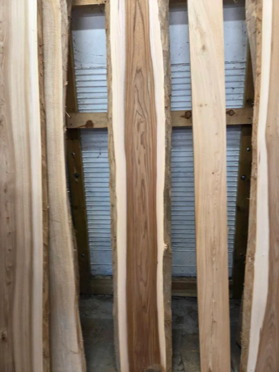 Live Edge Wood Slabs Oak Ash Cherry Beach More - Image 4