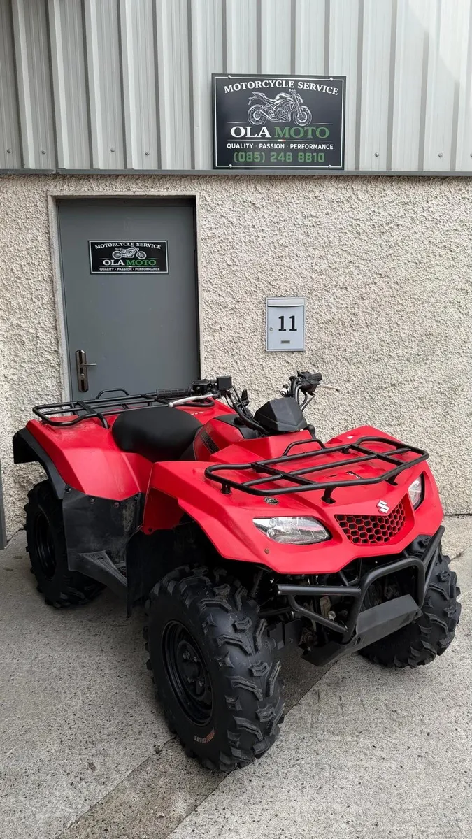 SUZUKI KINGQUADS 400cc ATV LOW HOURS - Image 2