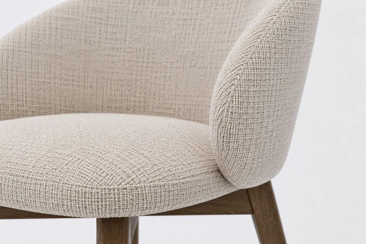 Aura Upholstered Dining Armchair Cremona - Image 3