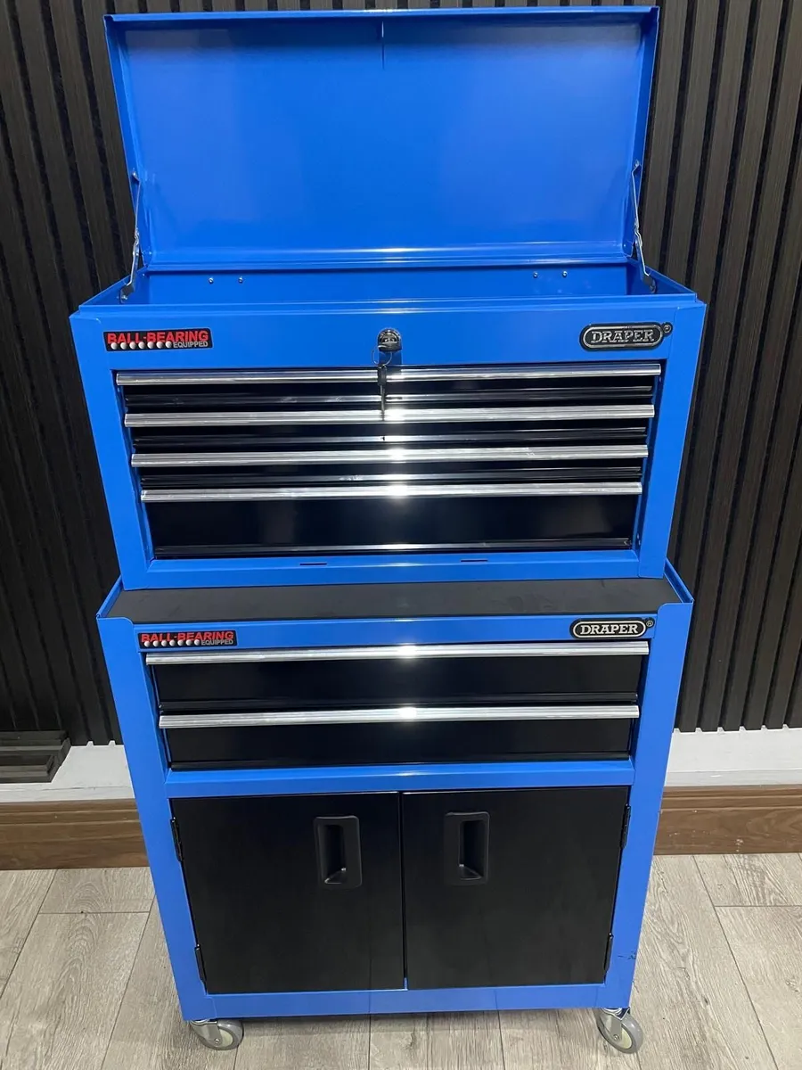 DRAPER 2 TIER TOOL BOX - Image 2