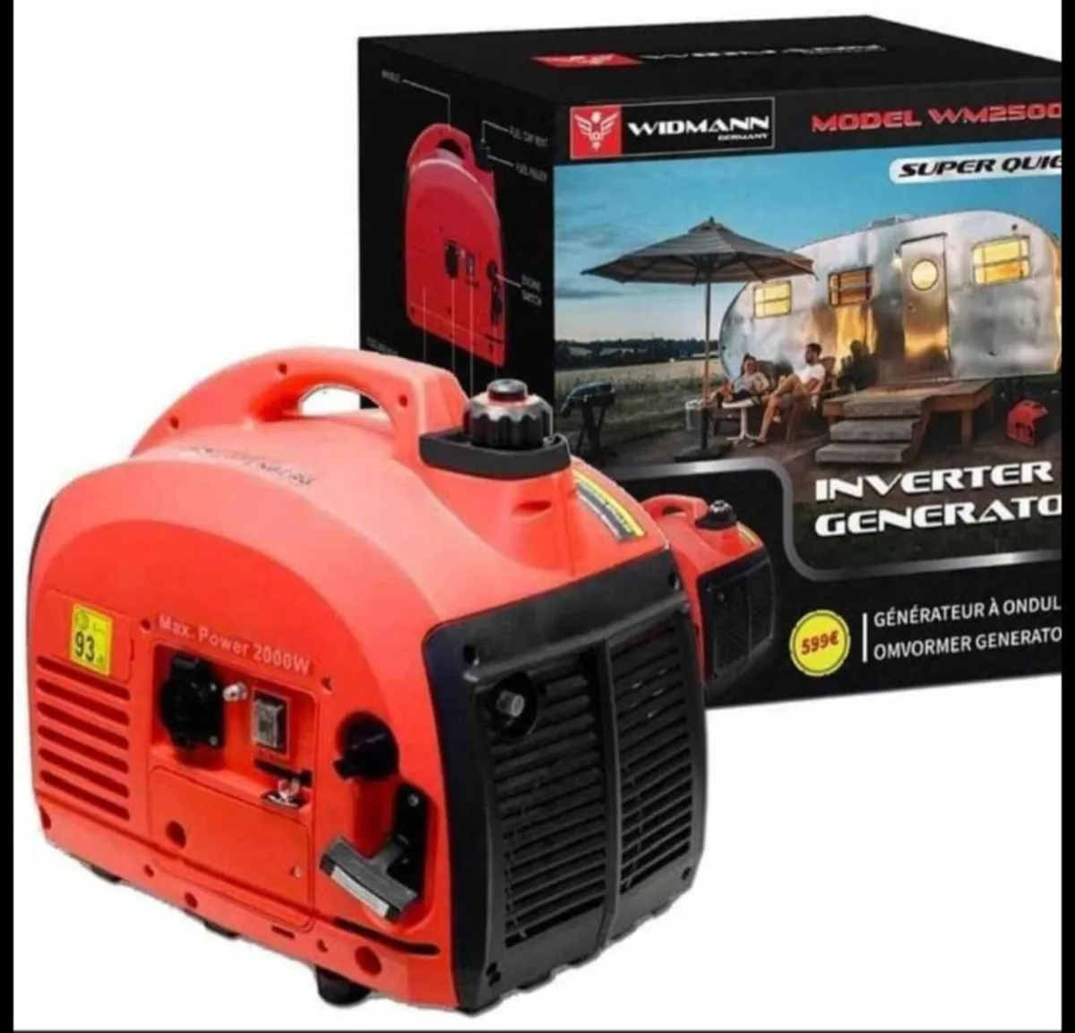 2.5kva super silent inverter generators - Image 1