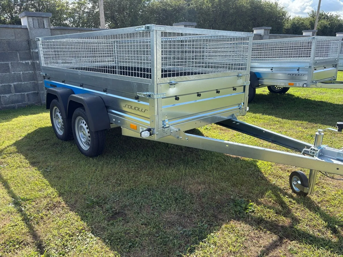 8.7 by 4 double axle trailer - Image 2