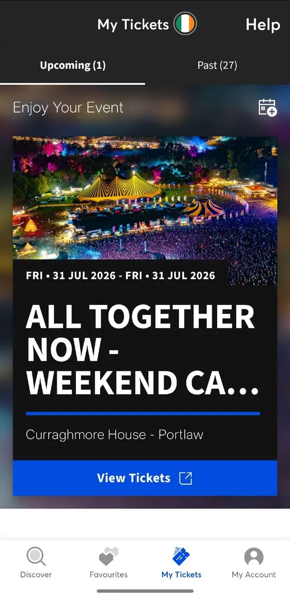 All Together Now weekend ticket