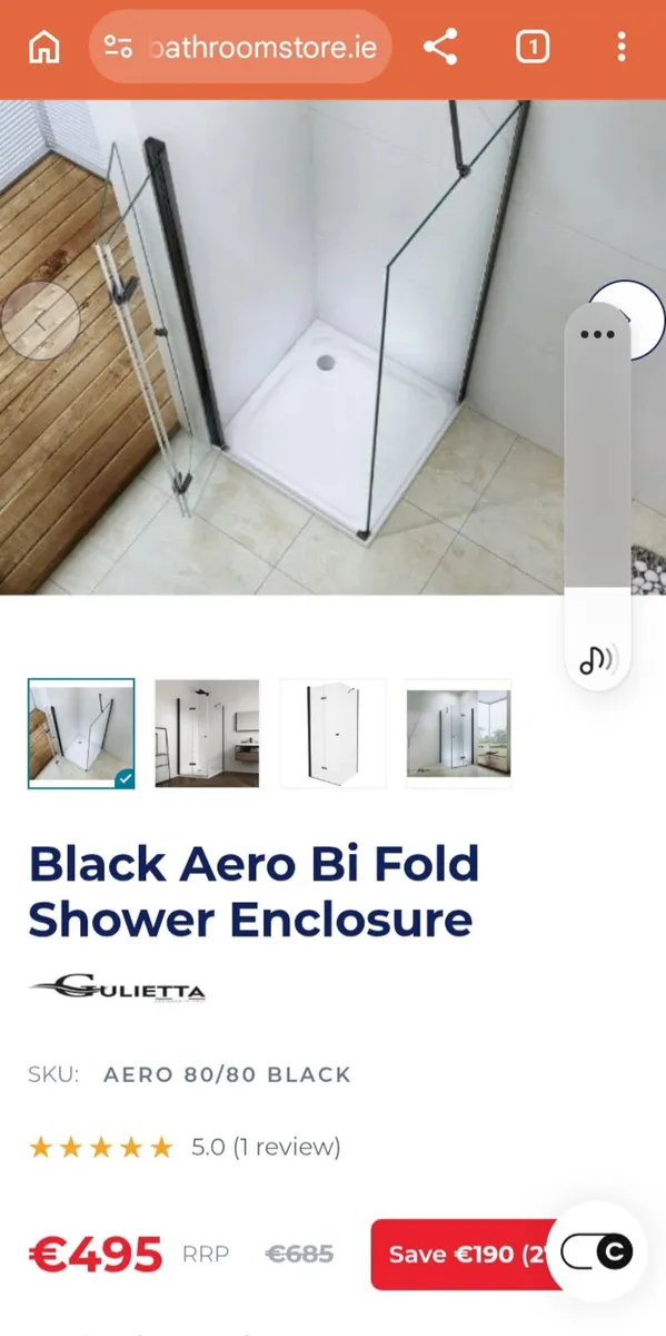 Glass Shower enclosure/doors - Image 2