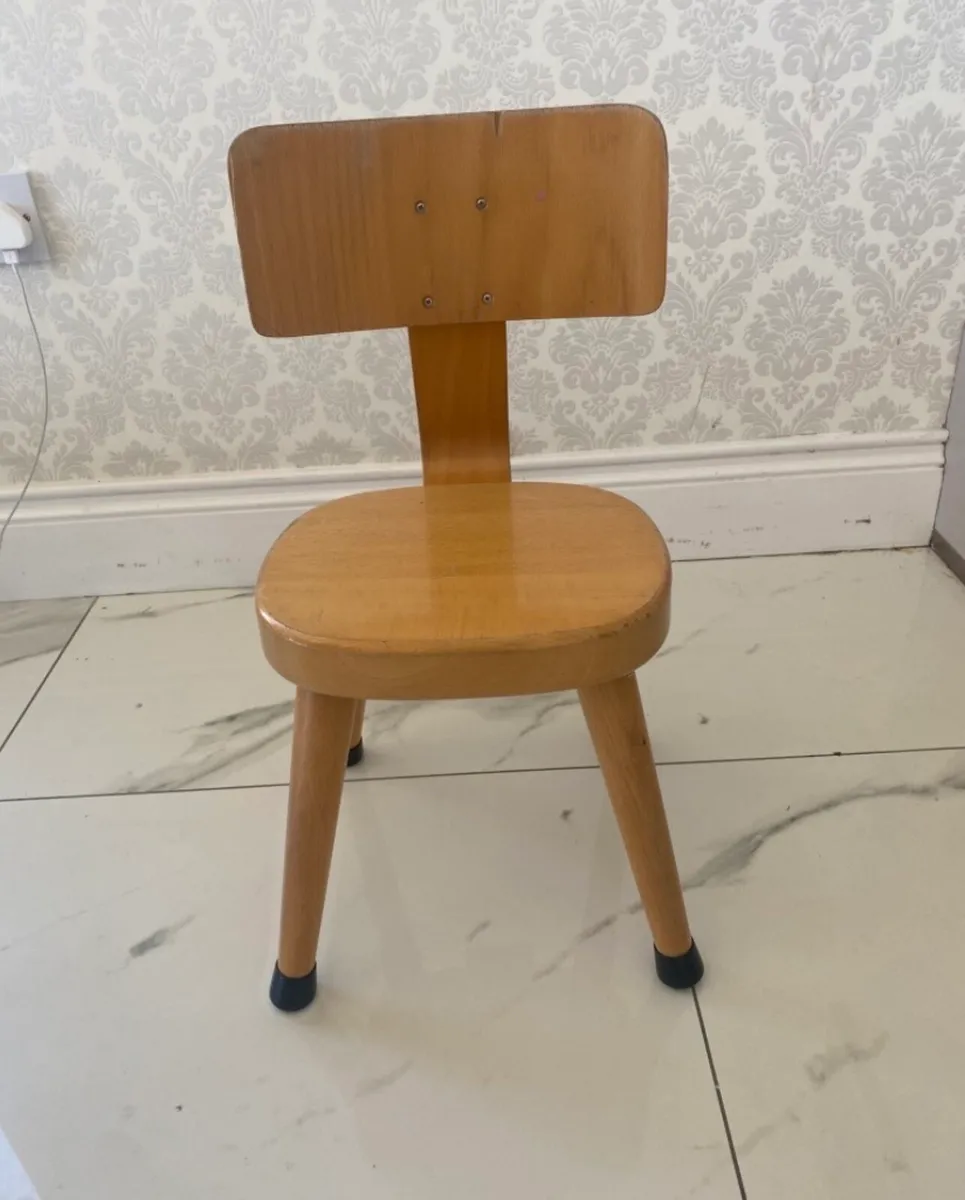 Flexa kids bed and Playschool table and chairs - Image 2