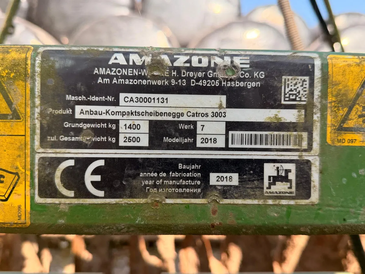 Amazone Catros 3003 - Image 3