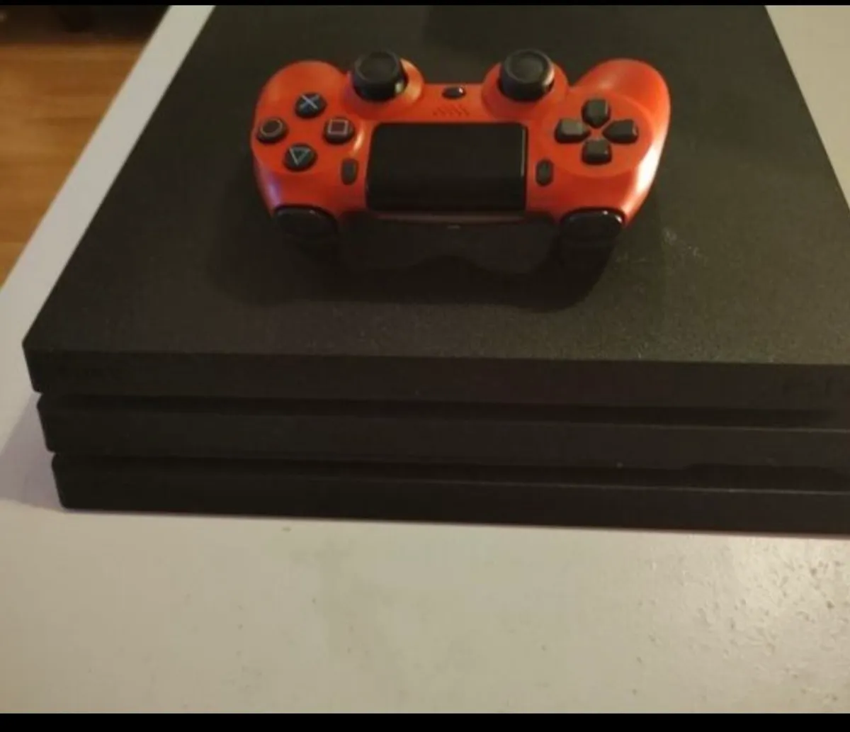 PS4 pro with controller - Image 1