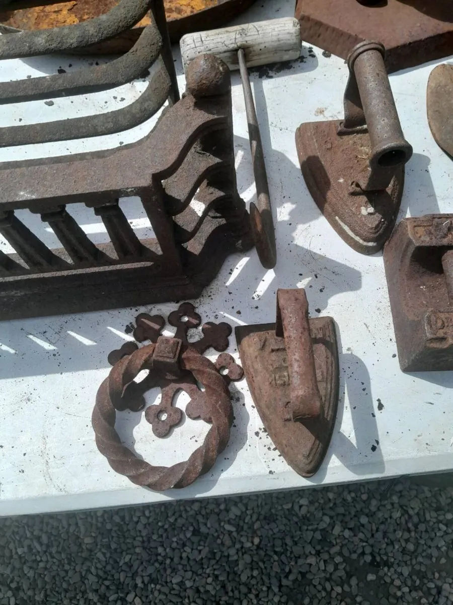 Lot of old bits of iron - Image 2