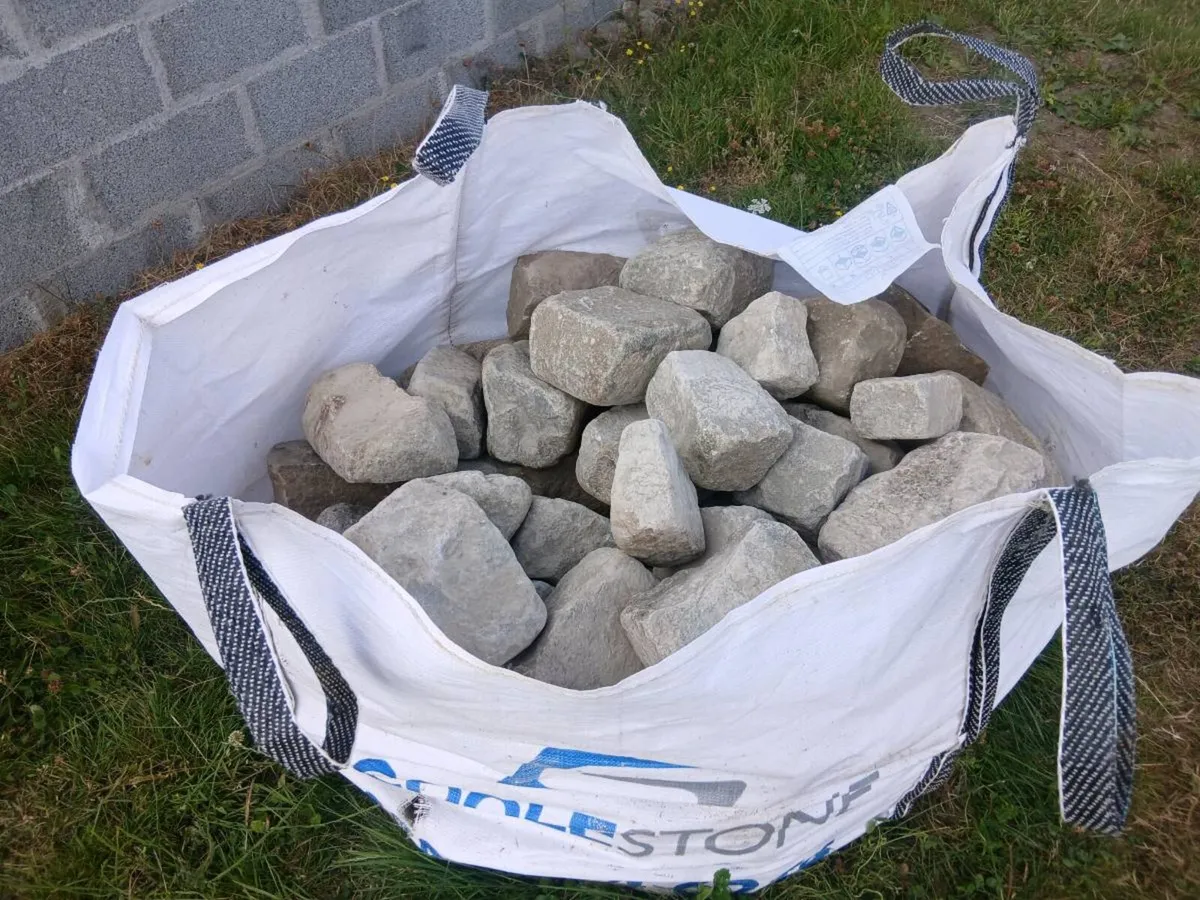 1 bag of Tumbled Tipperary Cream Sandstone - Image 2