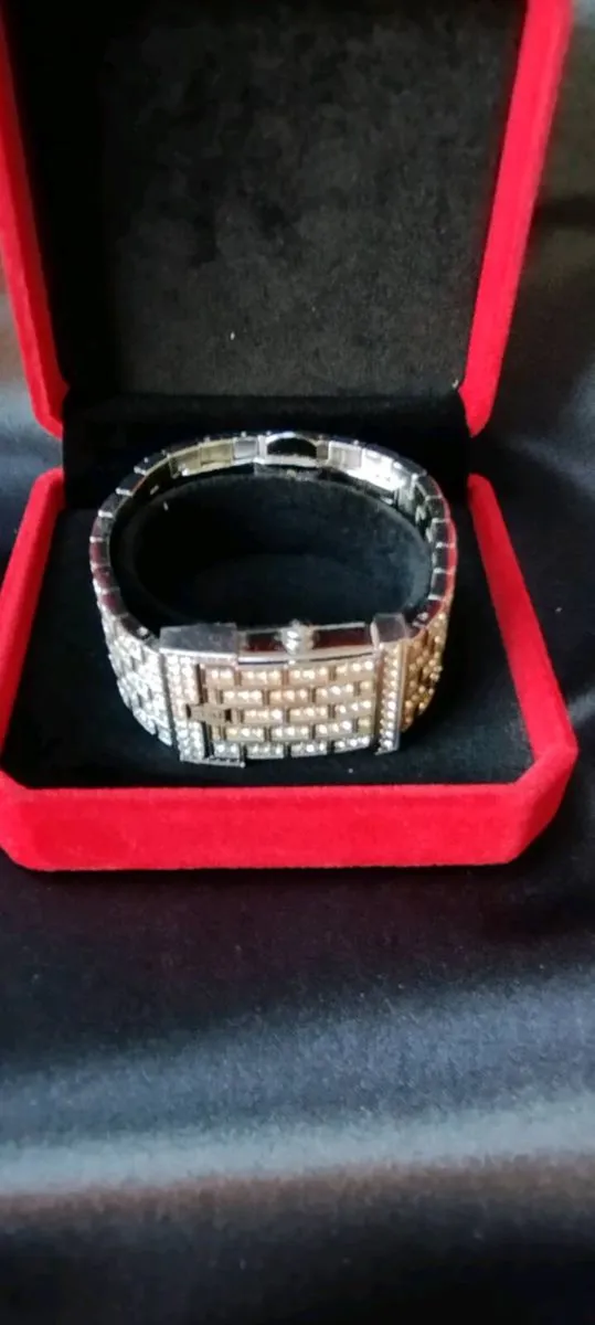 Dolce & Gabbana diamonte bracelet watch - Image 1