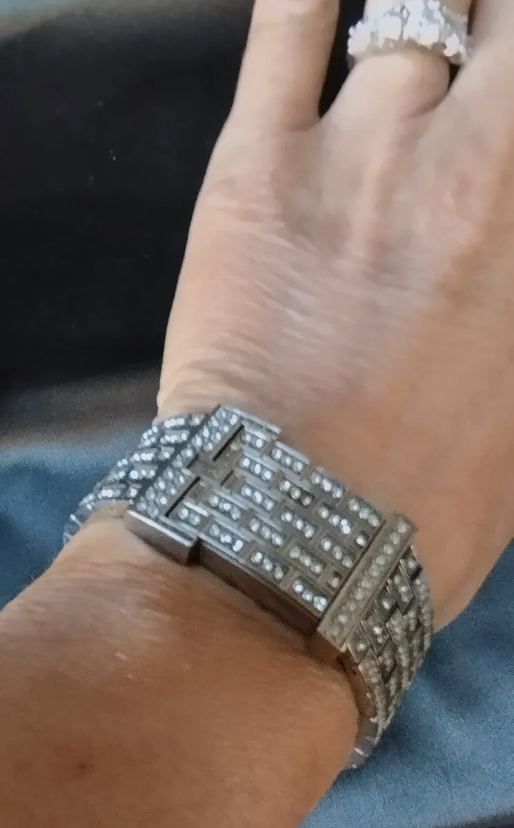Dolce & Gabbana diamonte bracelet watch - Image 3