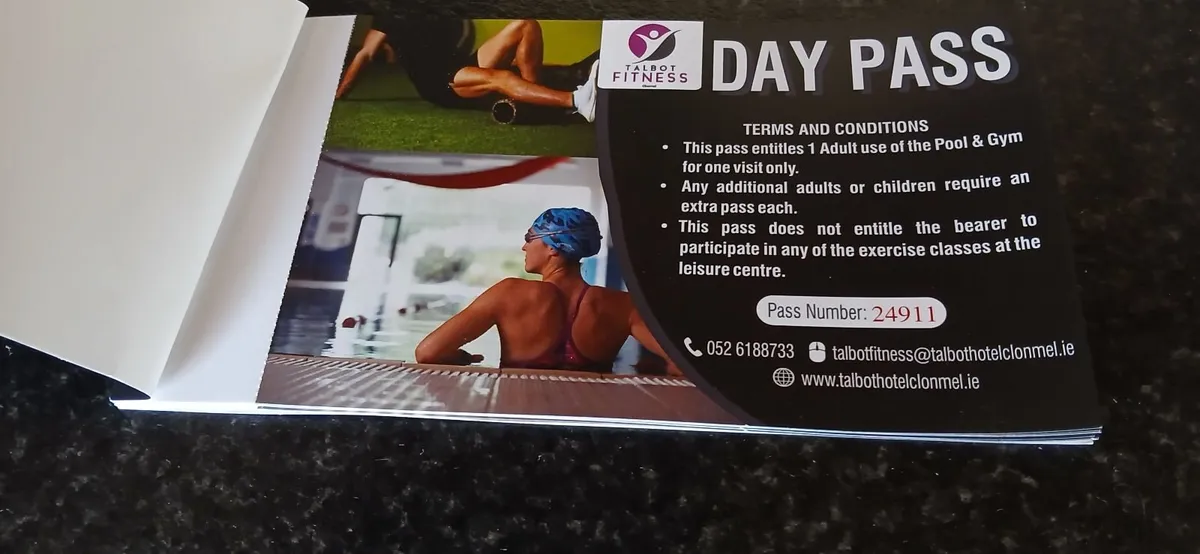 10 DAY Passes to Talbot Gym & swim Clonmel - Image 2