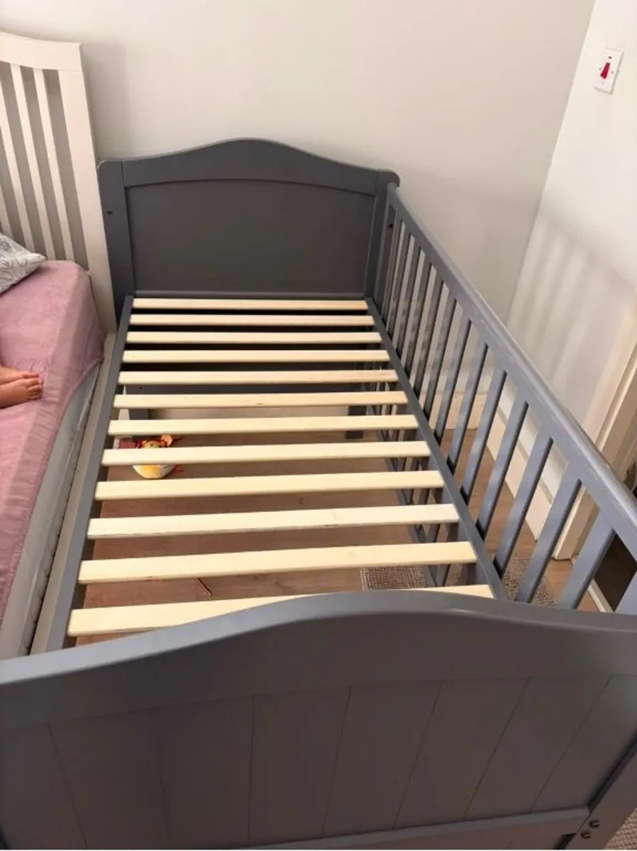 Baby Cot with Mattress - Image 1