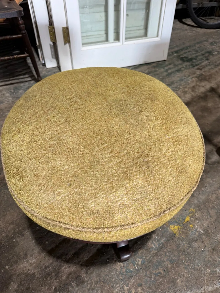 Antique Georgian Piano Stool. - Image 2
