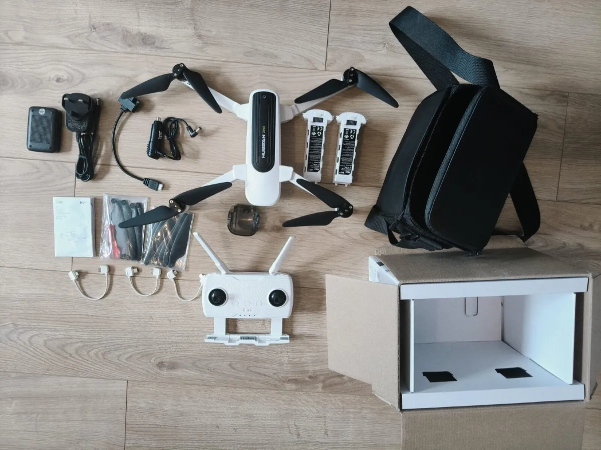 Hubsan Zino Folding Drone 4k UHD Fpv GPS - Image 1