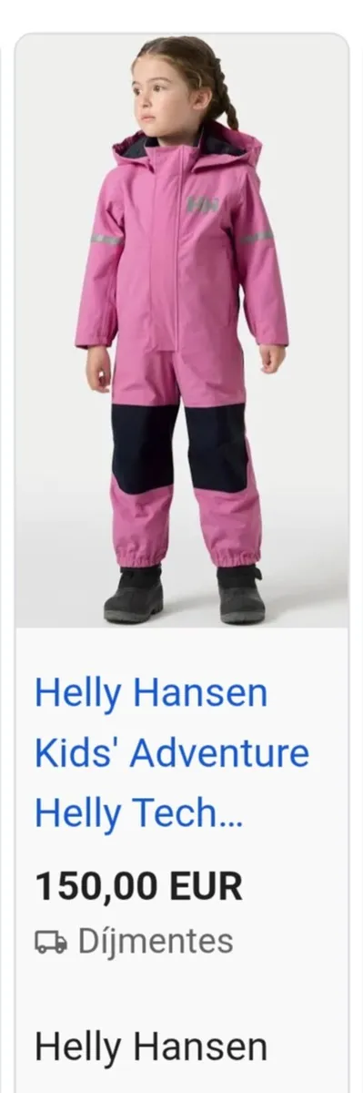 Helly Hansen insulated winter suit size116/6 - Image 1