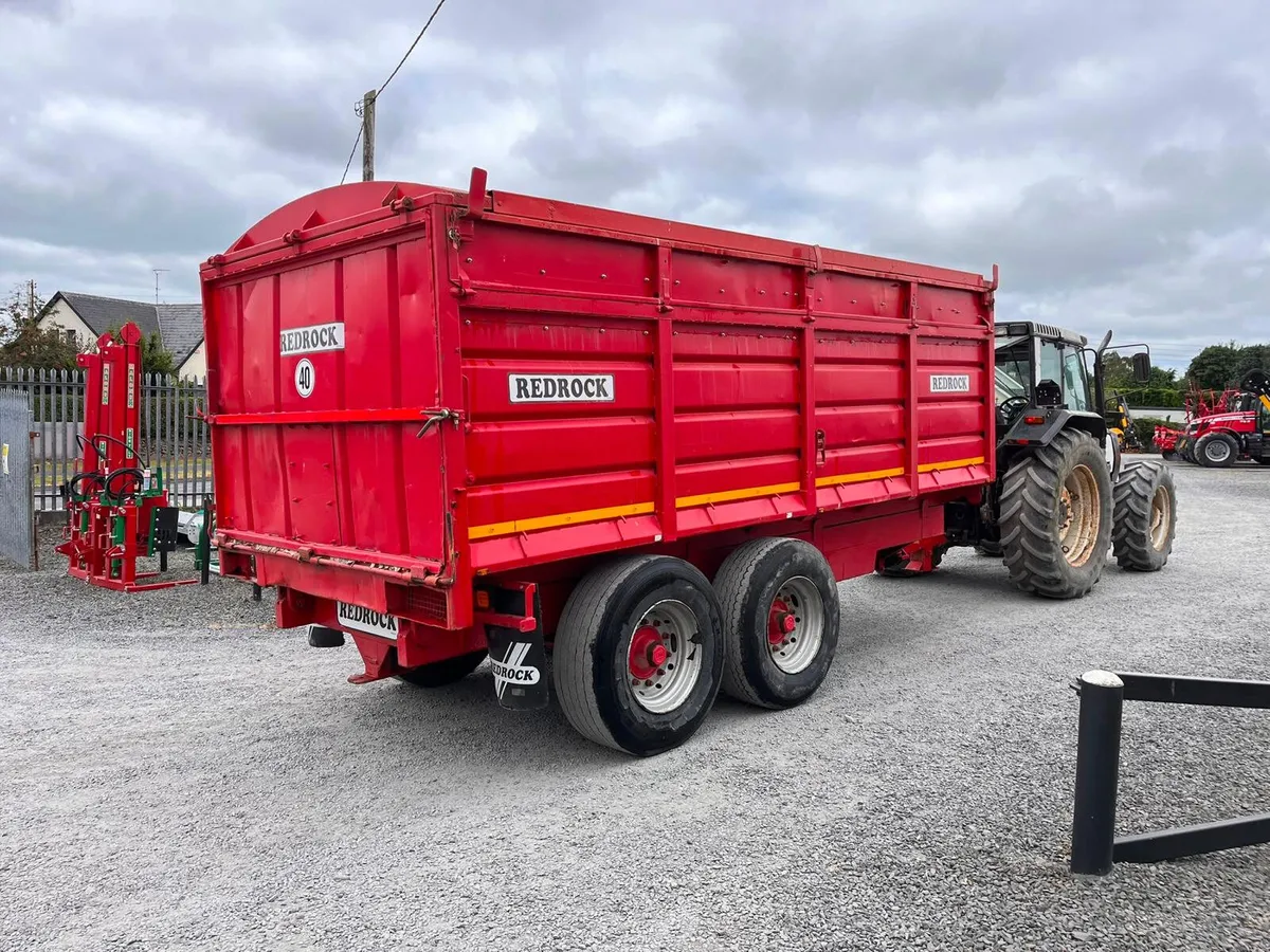 Redrock 18ft 14.5 Ton Grain Trailer - Image 4