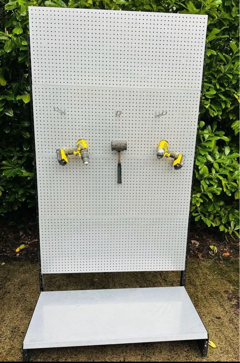 EXTRA LARGE PEGBOARDS TOOLS TIDY WORKSHOP - Image 1