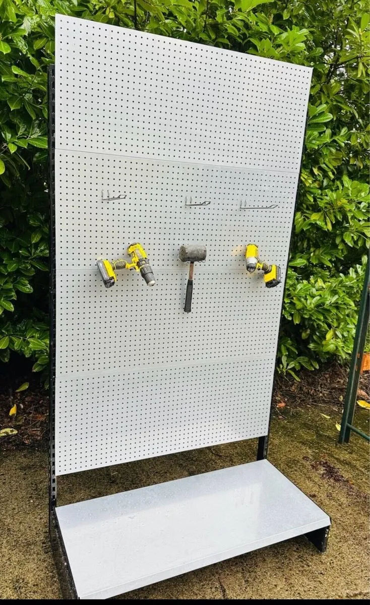 EXTRA LARGE PEGBOARDS TOOLS TIDY WORKSHOP - Image 2