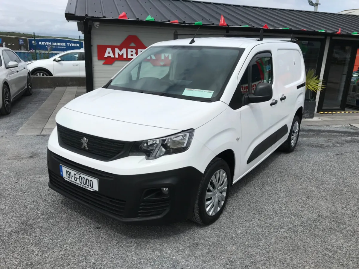 2019 Peugeot Partner Turbo Diesel ** NO VAT ** - Image 1